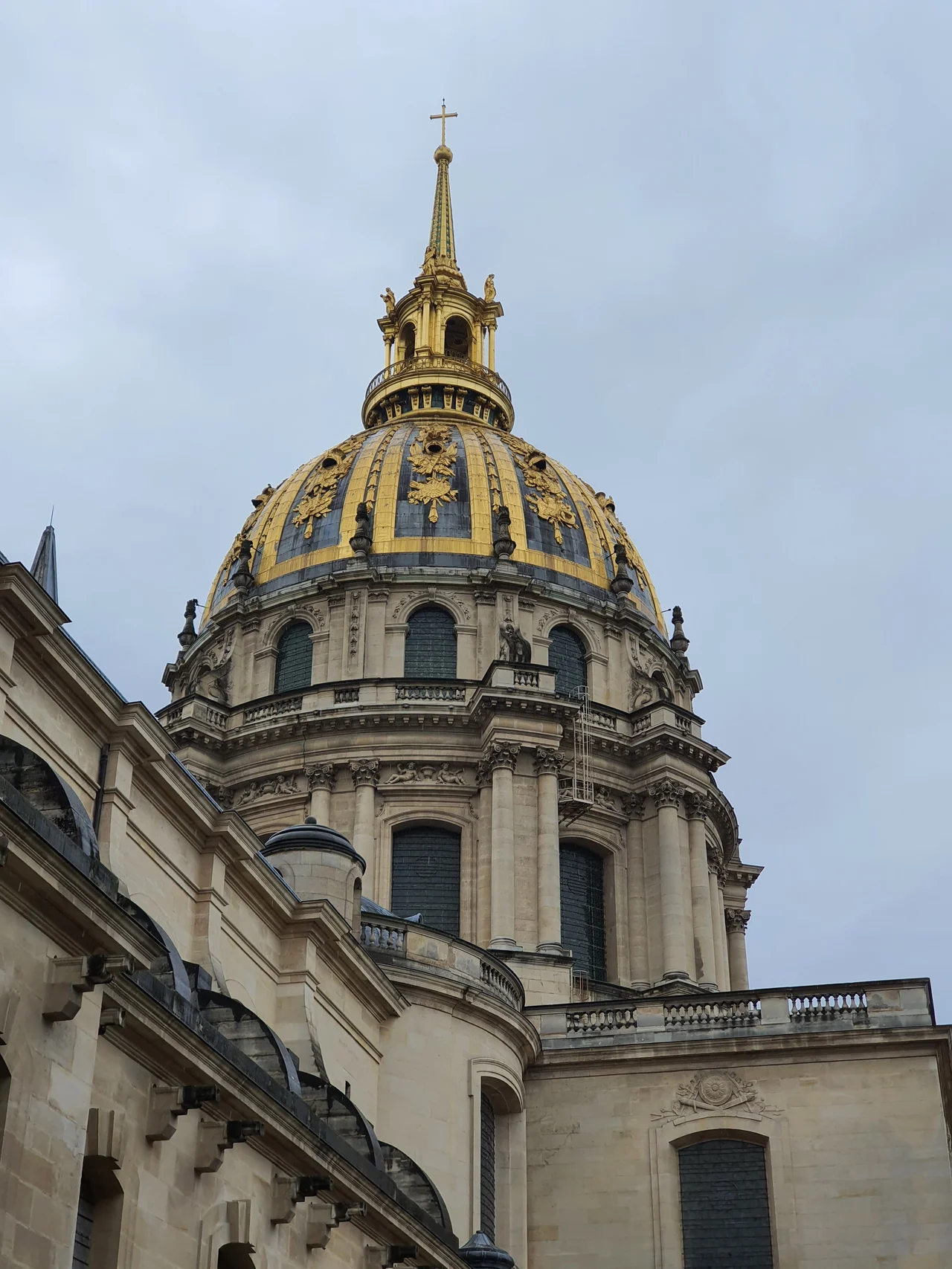 The gilded Dome of Les Invalides