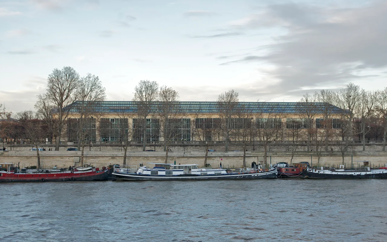The Musée de l’Orangerie building beside the Tuileries Garden in Paris